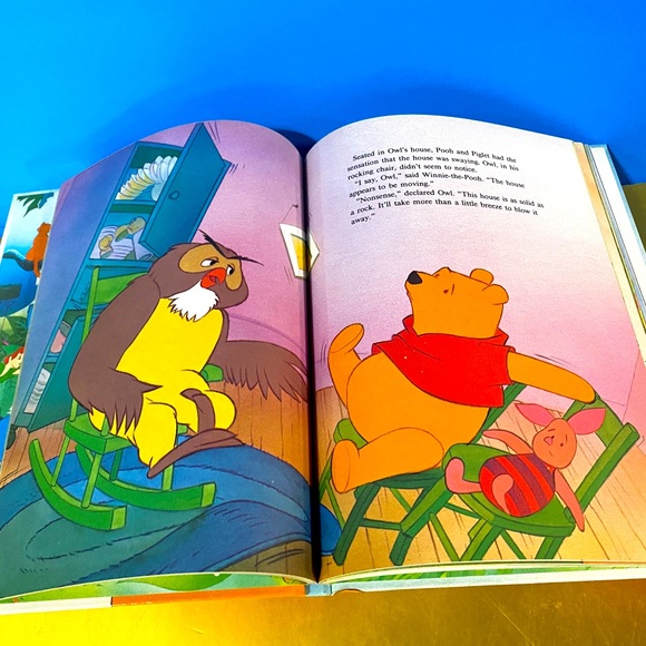 WALT DISNEY WINNIE THE POOH VINTAGE 1986 CLASSIC SERIES HARDCOVER BOOK LIKE NEW - Picture 4 of 11